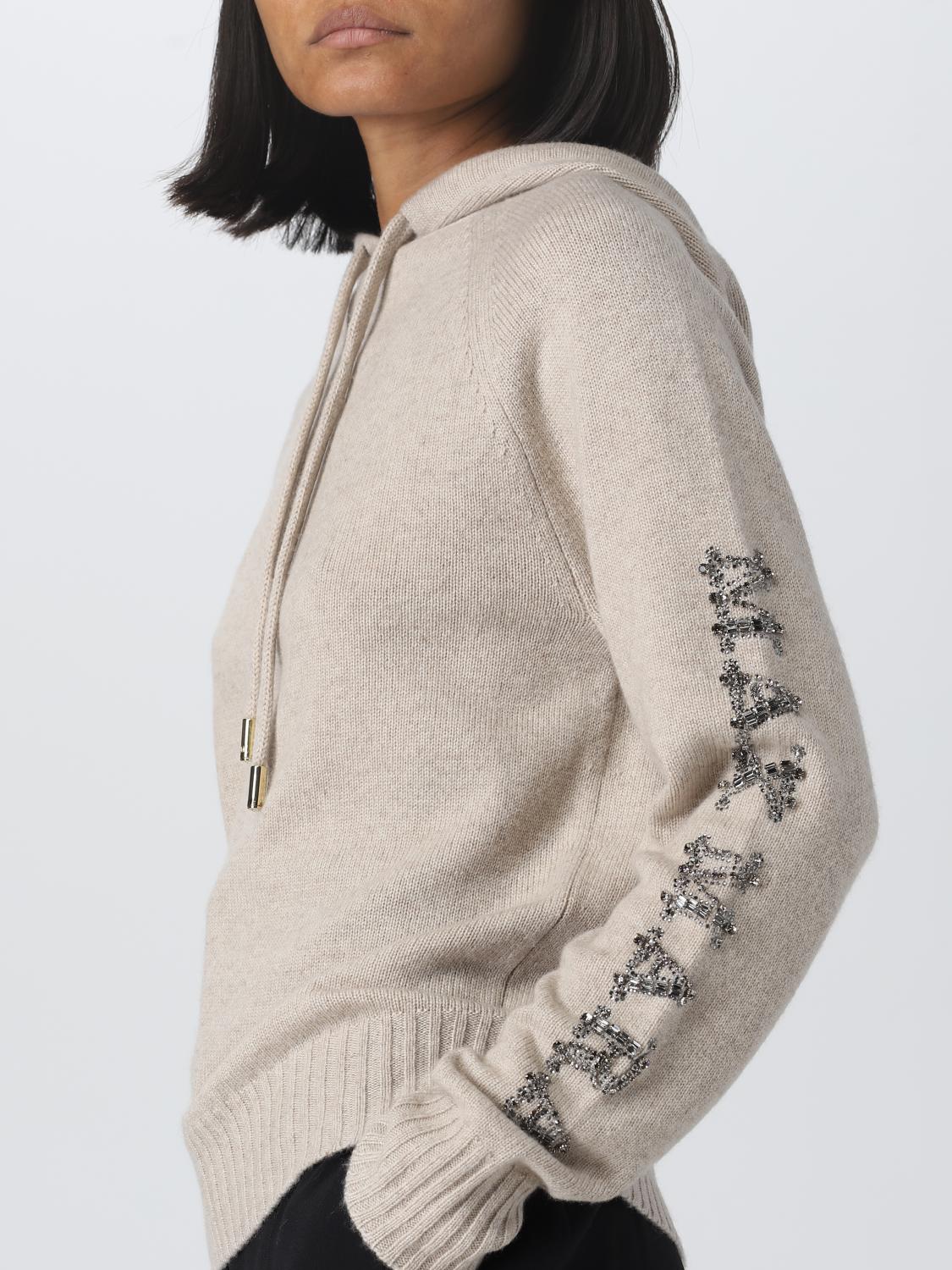 MAX MARA PULL: Pull femme Max Mara, Beige - Img 5