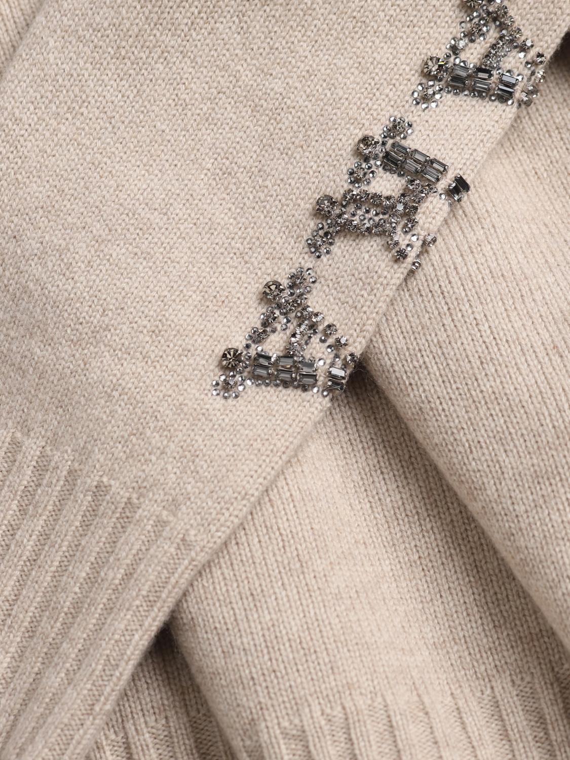 MAX MARA PULL: Pull femme Max Mara, Beige - Img 6