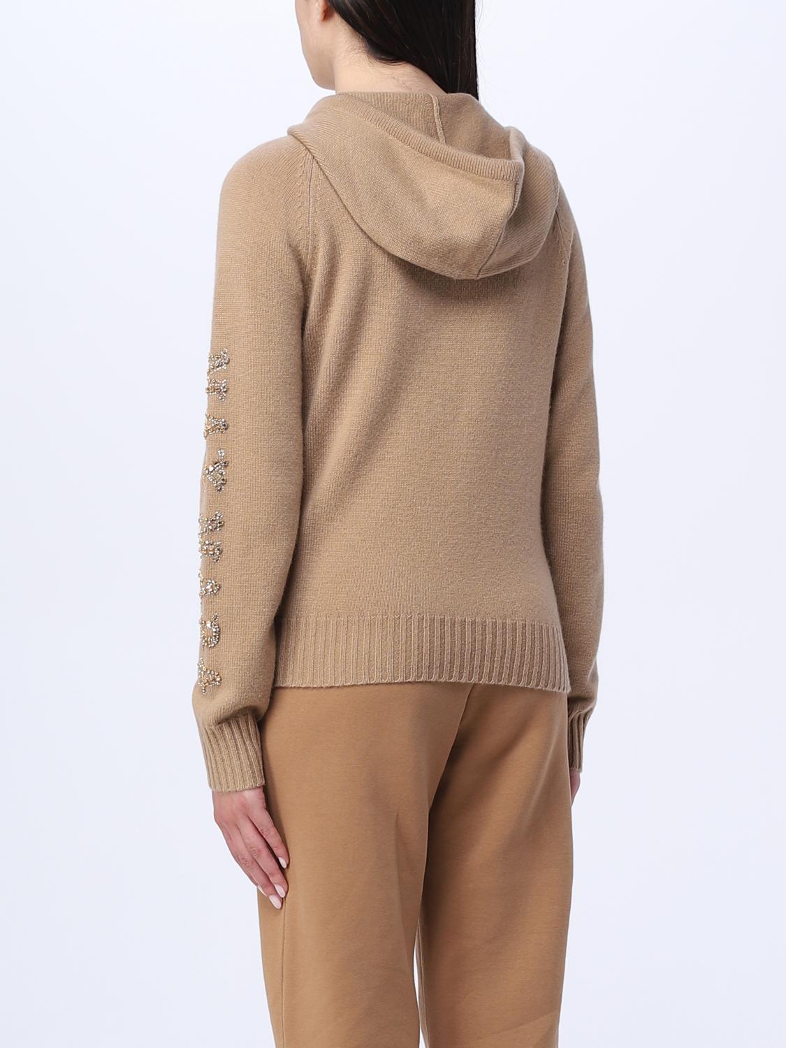 MAX MARA PULLOVER: Pullover damen Max Mara, Camel - Img 3