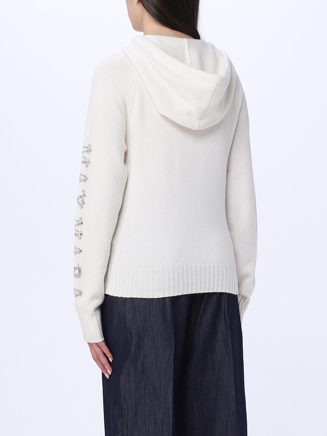 MAX MARA 毛衣: 毛衣 女士 Max Mara, 奶油黄 - Img 3