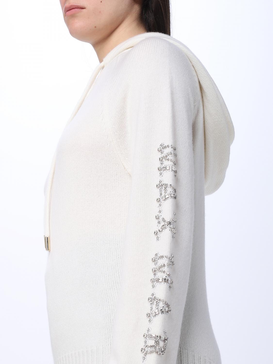 MAX MARA 毛衣: 毛衣 女士 Max Mara, 奶油黄 - Img 5