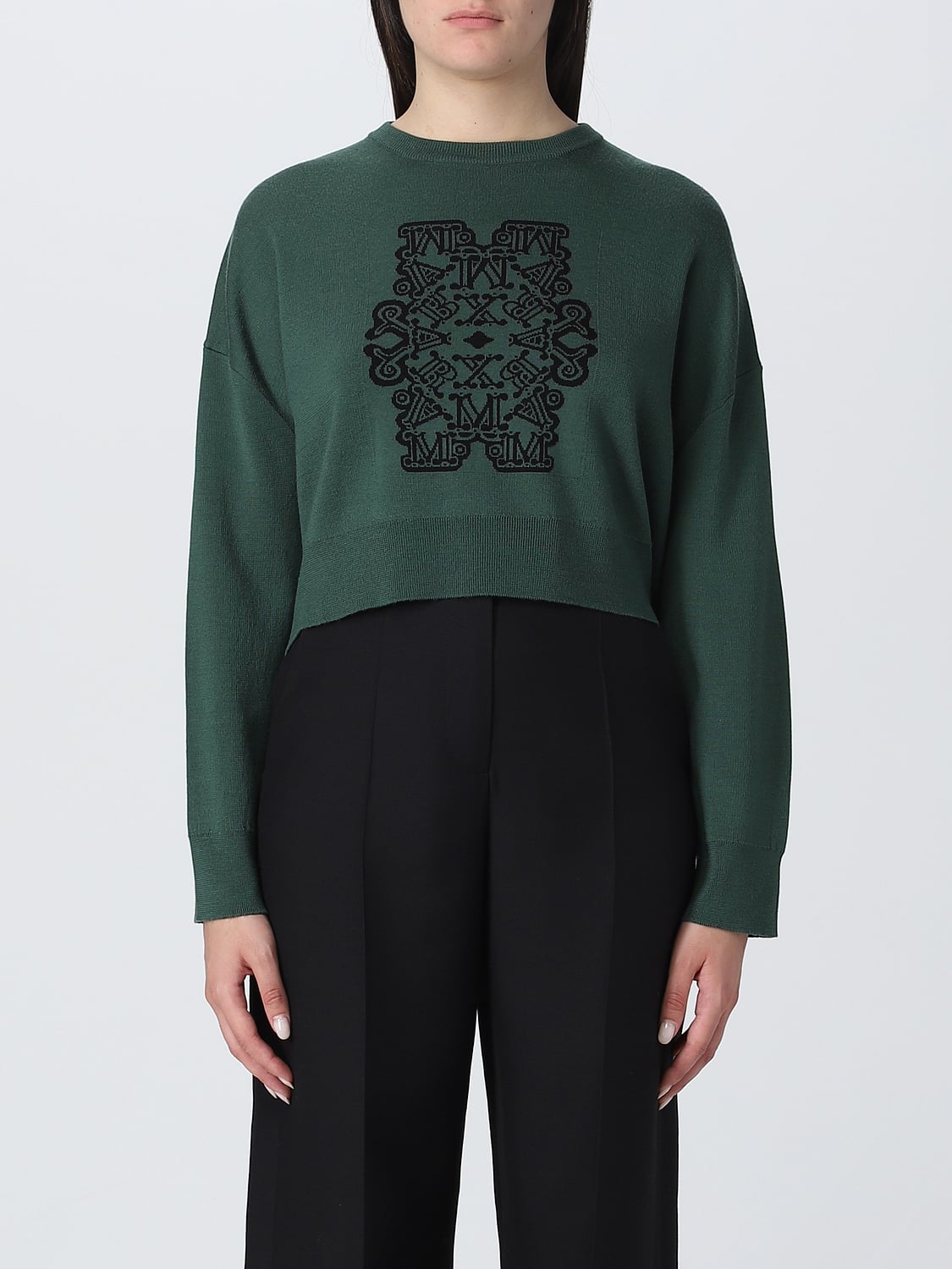 MAX MARA PULLOVER: Pullover damen Max Mara, Grün - Img 1