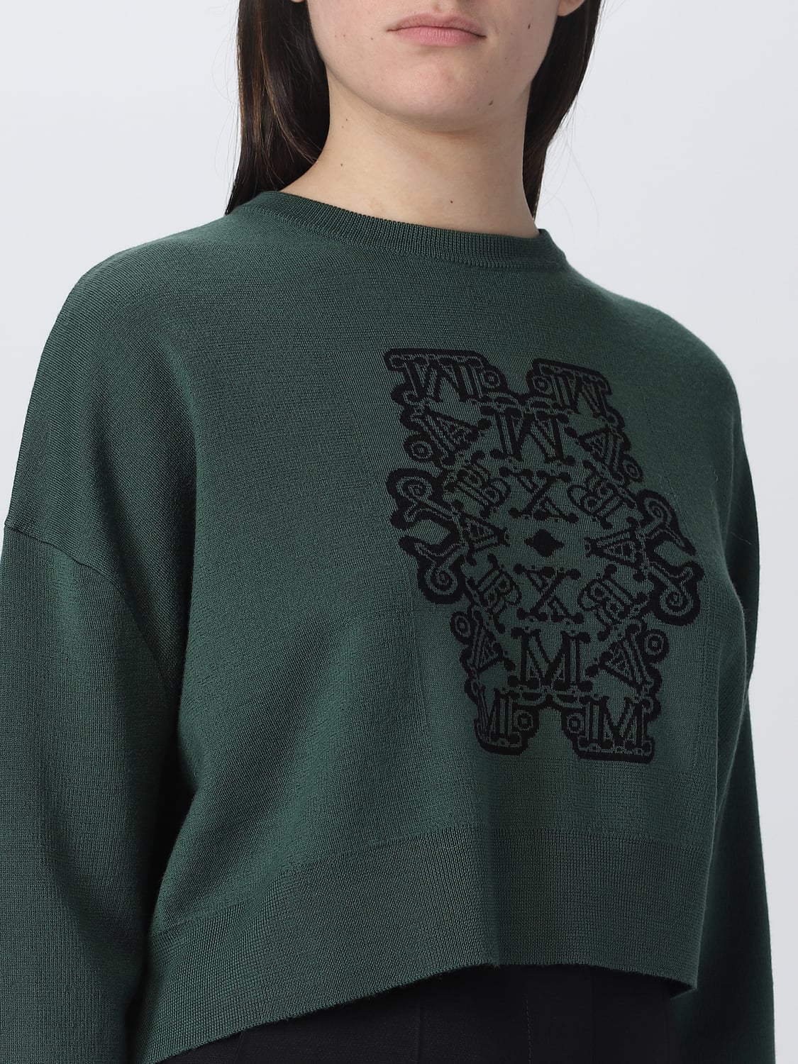 MAX MARA PULLOVER: Pullover damen Max Mara, Grün - Img 4