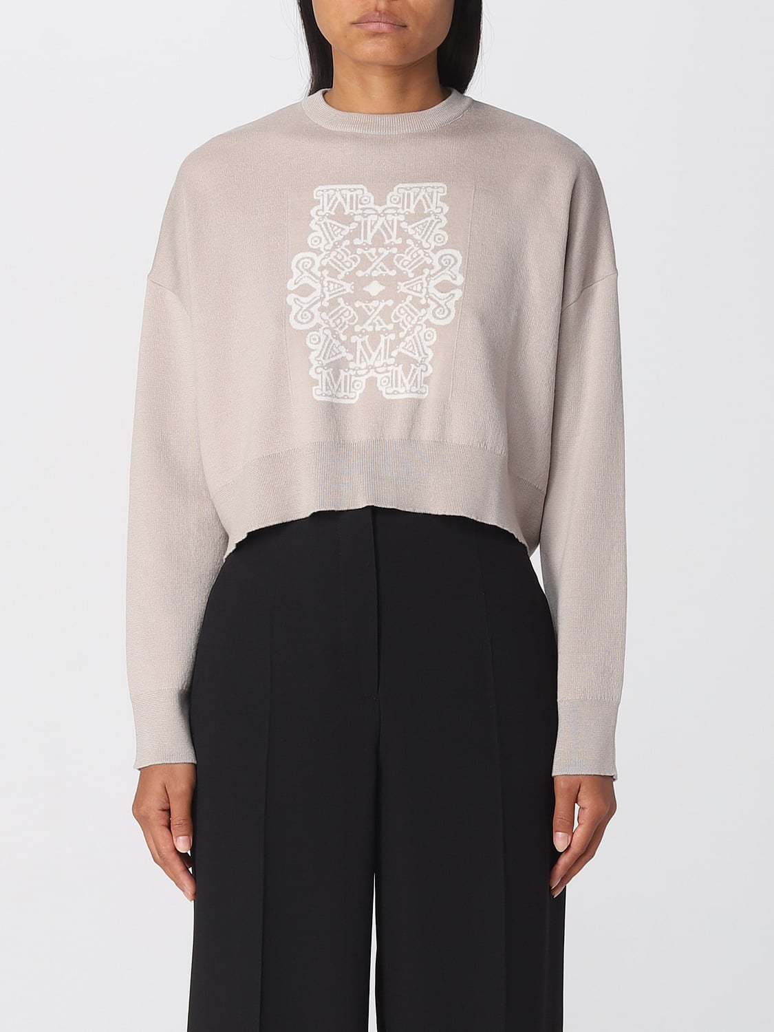 MAX MARA PULLOVER: Pullover damen Max Mara, Sand - Img 1