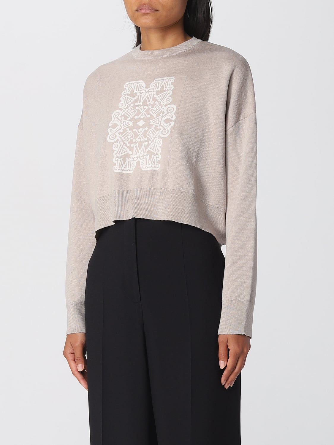 MAX MARA PULLOVER: Pullover damen Max Mara, Sand - Img 4