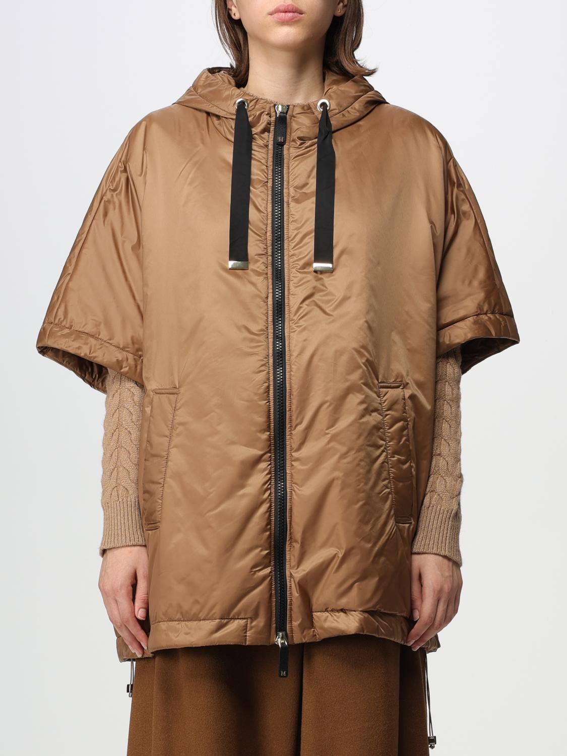 MAX MARA THE CUBE: jacket in water-repellent nylon - Beige