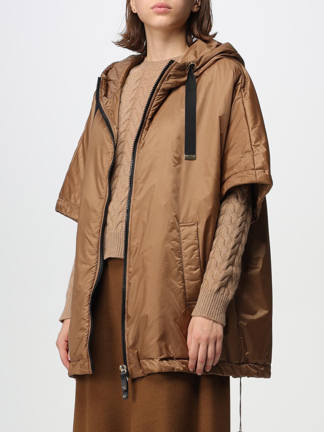 MAX MARA THE CUBE: jacket in water-repellent nylon - Beige