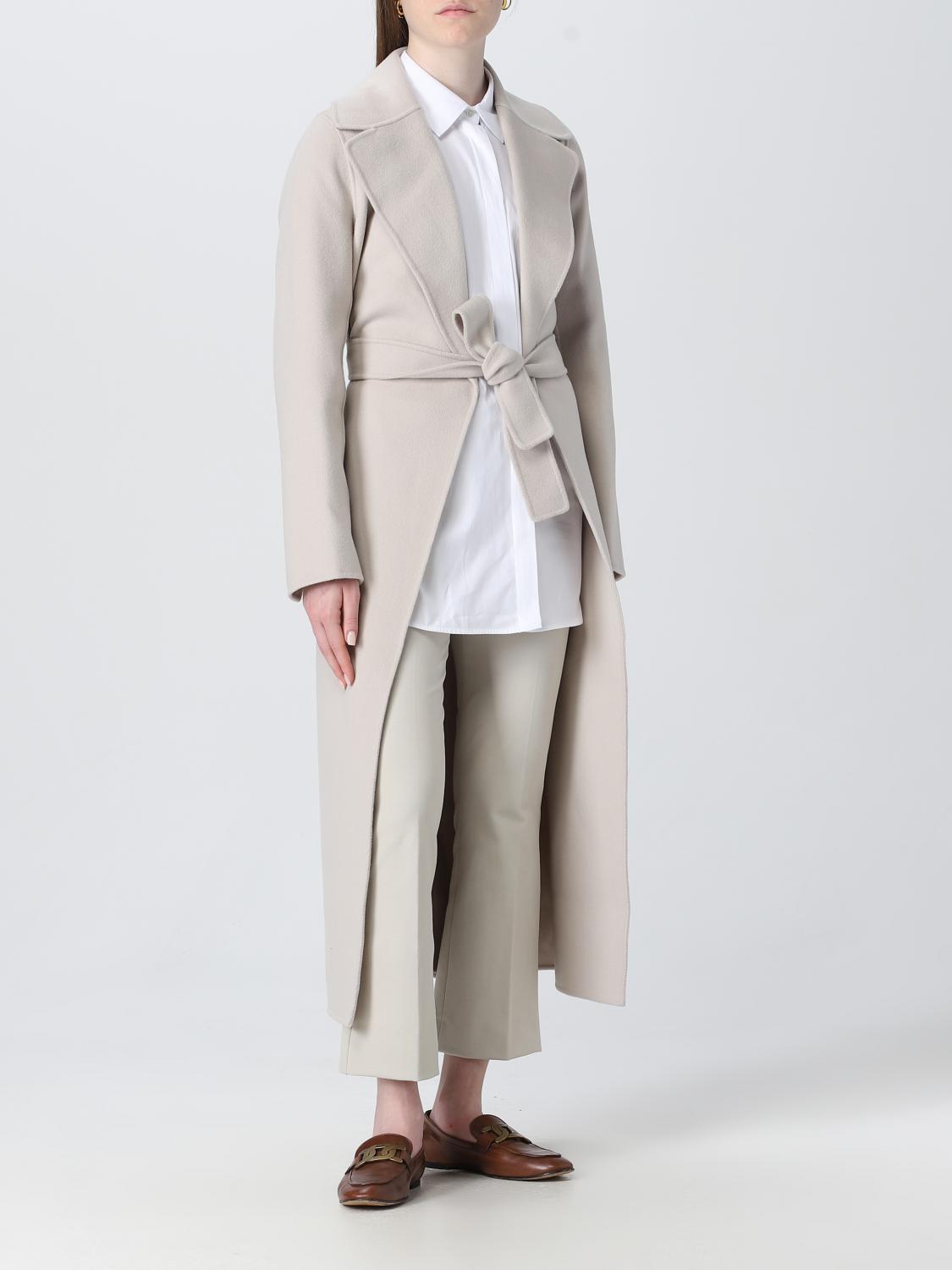 'S MAX MARA ABRIGO: Abrigo mujer S Max Mara, Natural - Img 2