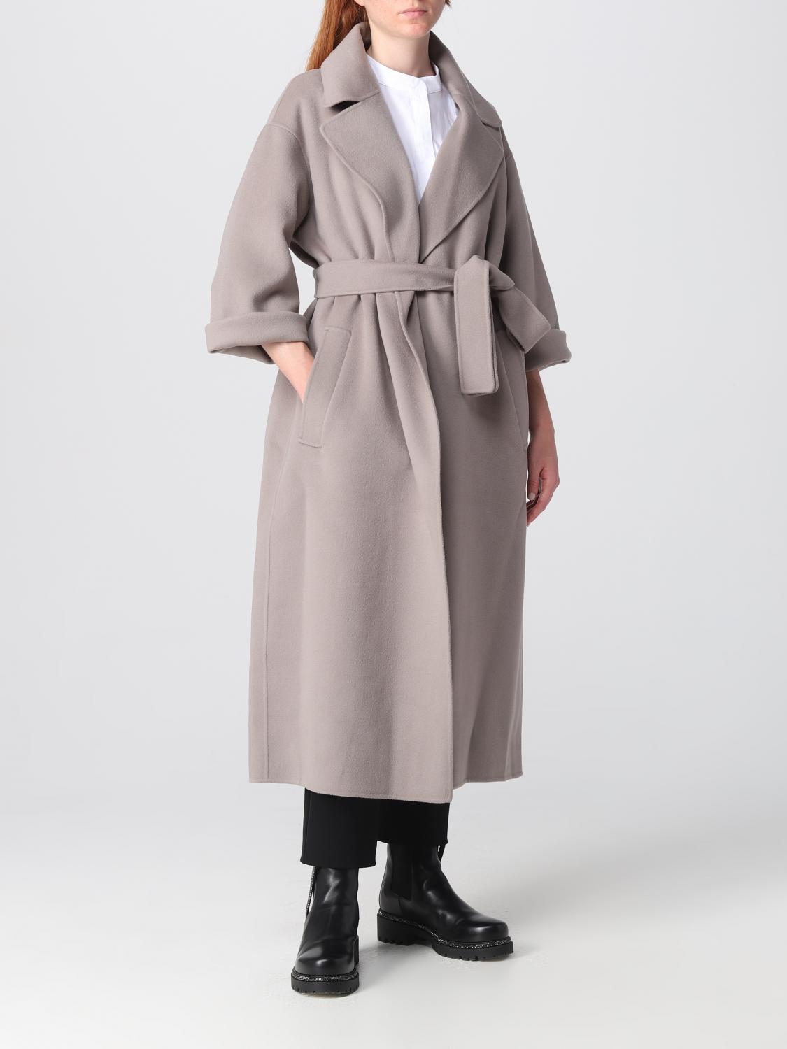 'S MAX MARA ABRIGO: Abrigo mujer S Max Mara, Gris - Img 2