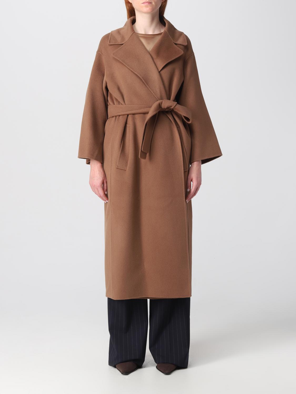 'S MAX MARA ABRIGO: Abrigo mujer S Max Mara, Cuero - Img 1