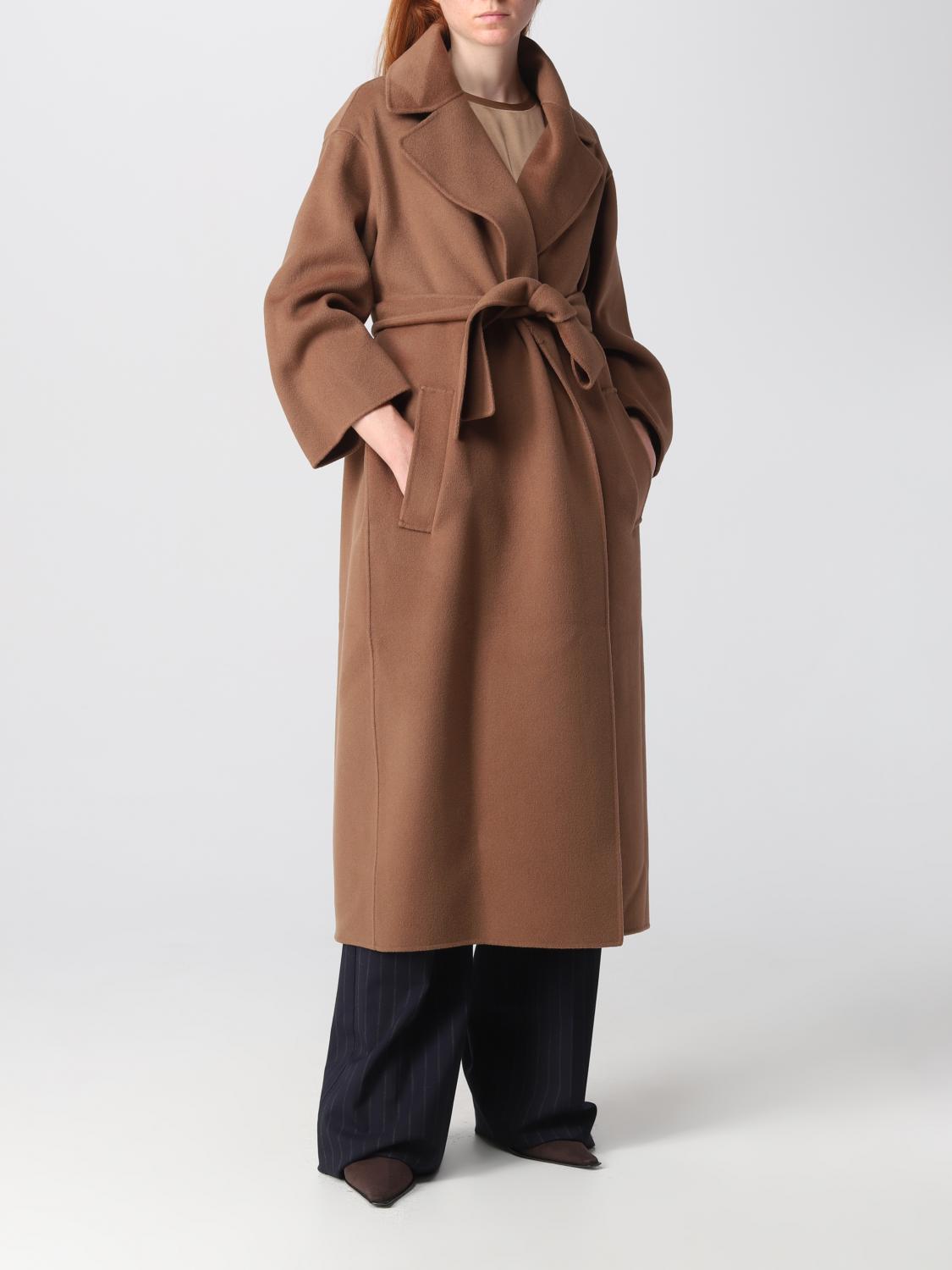 'S MAX MARA ABRIGO: Abrigo mujer S Max Mara, Cuero - Img 2