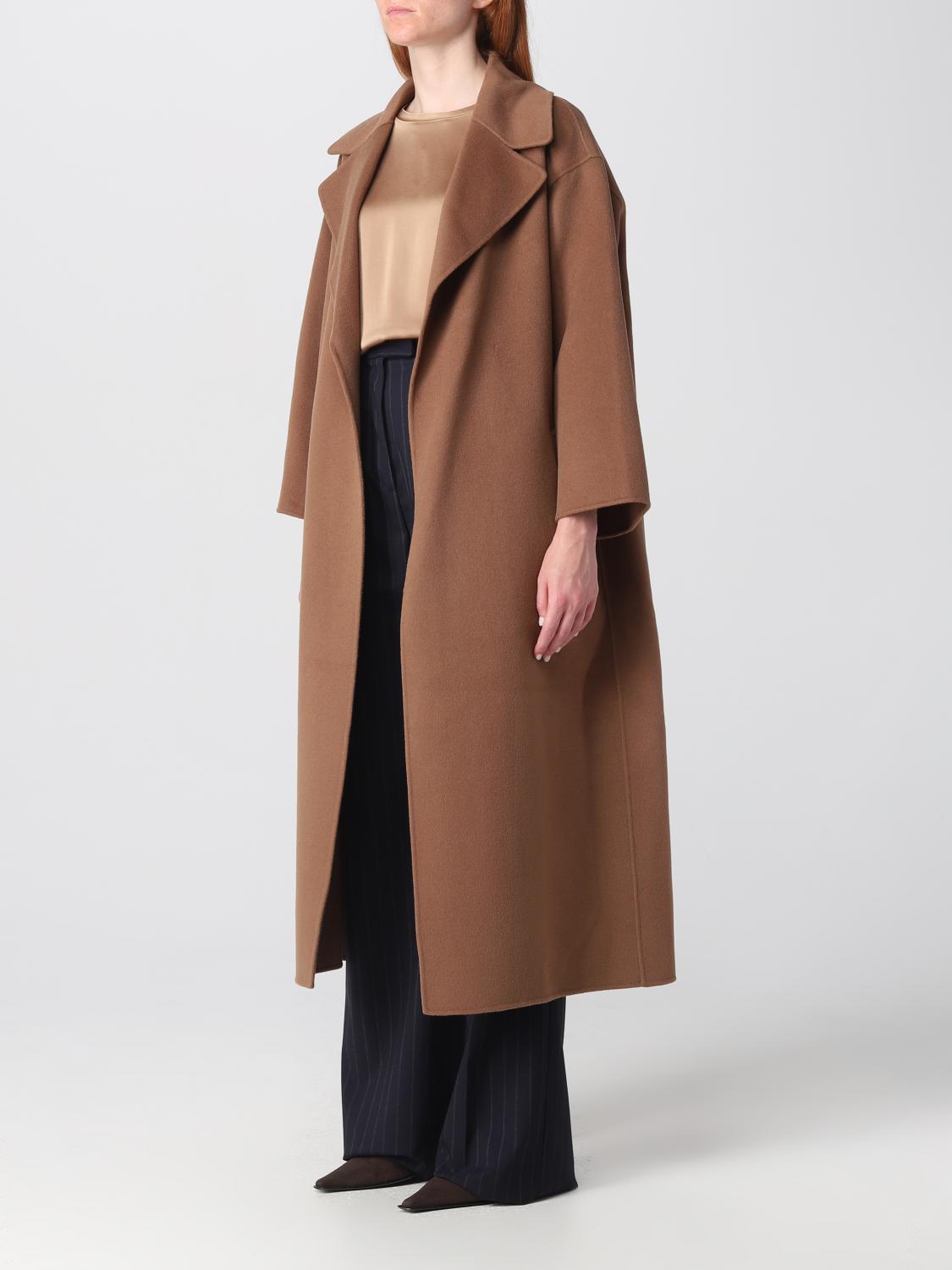 'S MAX MARA ABRIGO: Abrigo mujer S Max Mara, Cuero - Img 4
