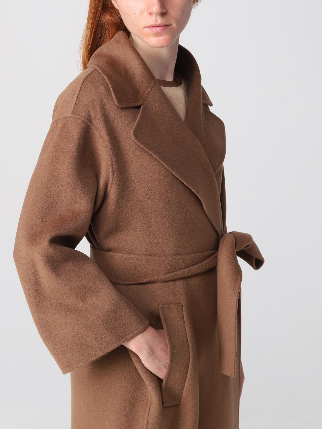 'S MAX MARA ABRIGO: Abrigo mujer S Max Mara, Cuero - Img 5