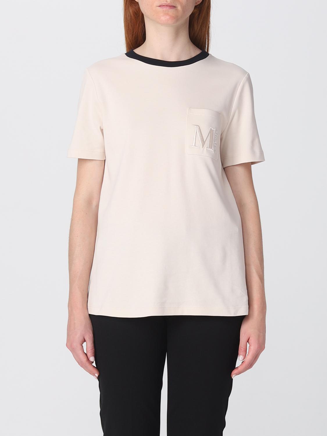 'S MAX MARA CAMISETA: Camiseta mujer S Max Mara, Beige - Img 1
