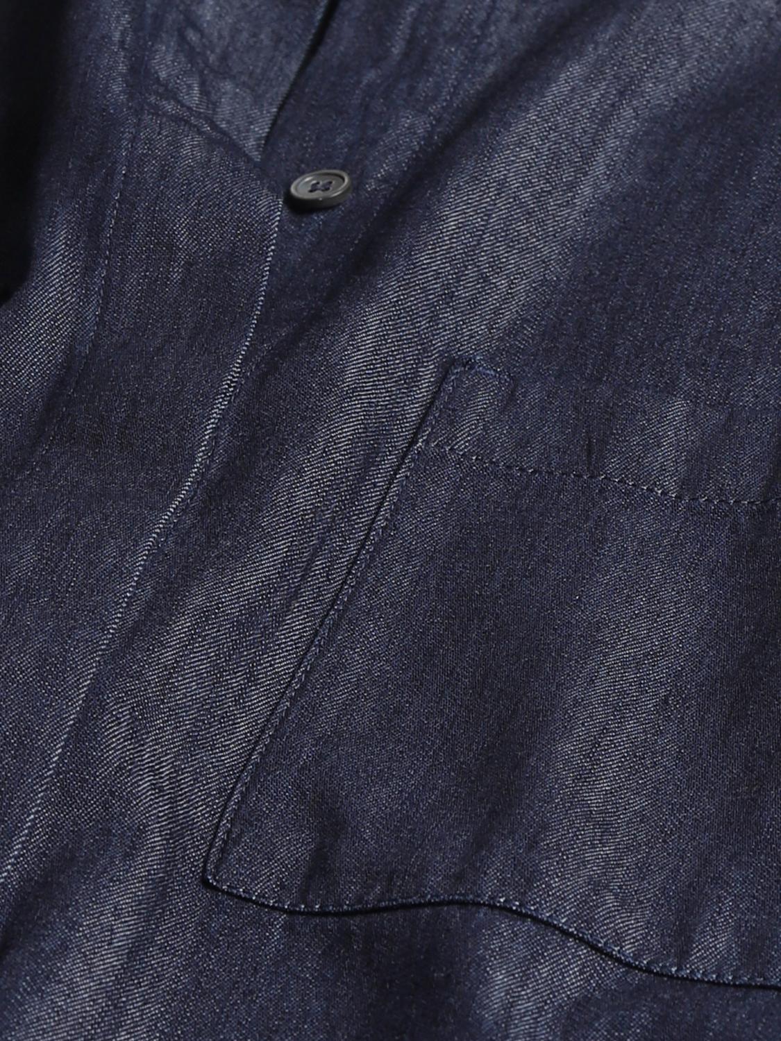 'S MAX MARA CAMICIA: Camicia S Max Mara in denim chambray, Denim - Img 6