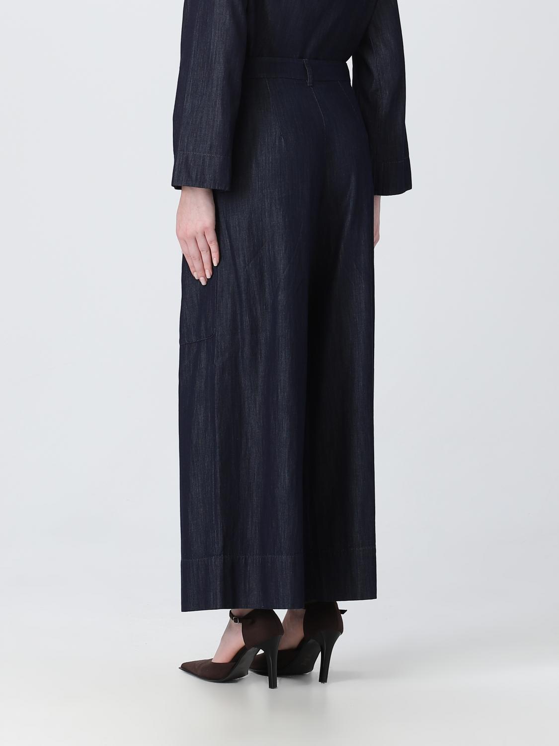 'S MAX MARA PANTALONES: Pantalón mujer S Max Mara, Azul Oscuro - Img 3