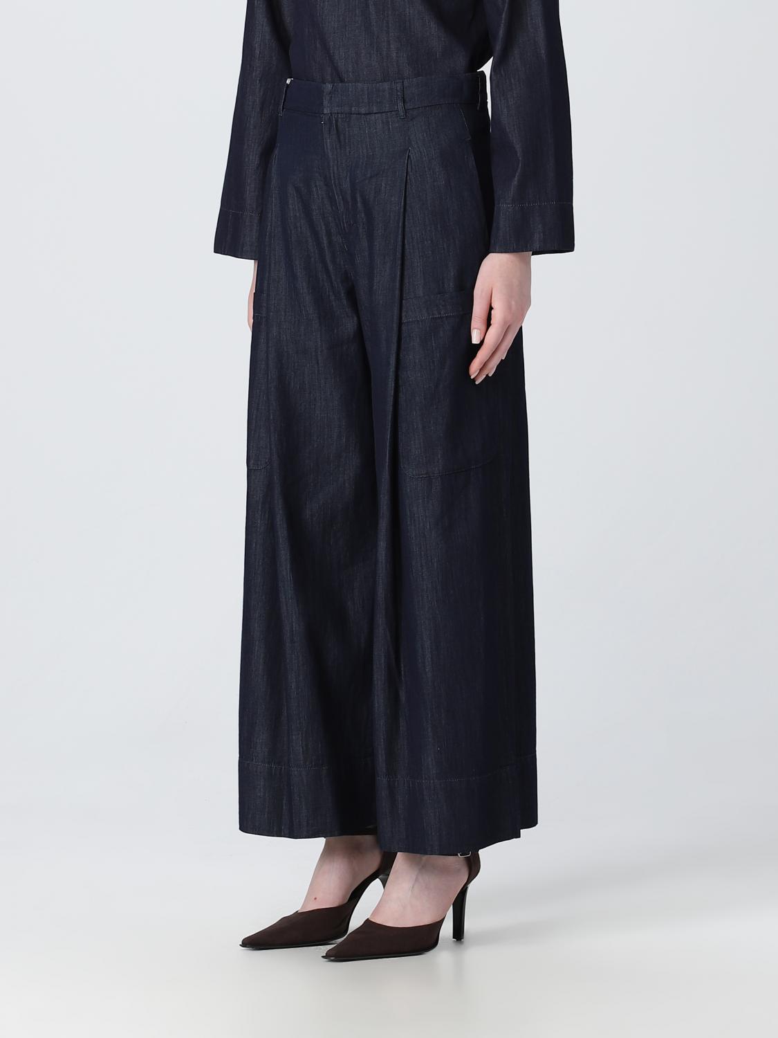 'S MAX MARA PANTALONES: Pantalón mujer S Max Mara, Azul Oscuro - Img 4
