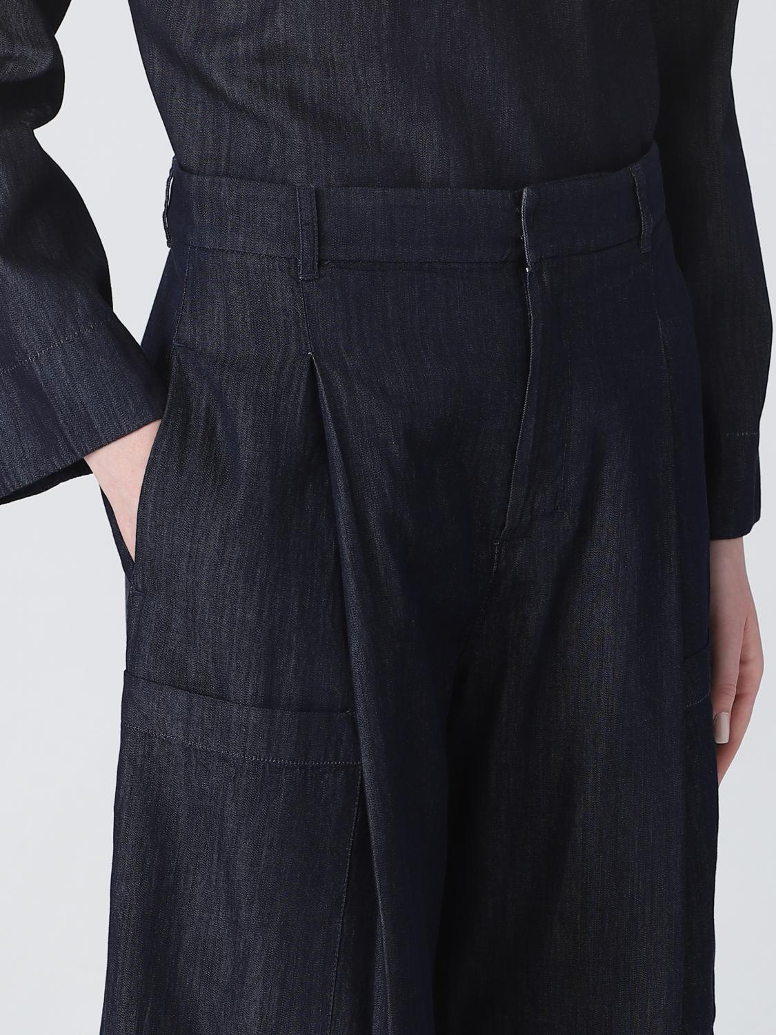 'S MAX MARA PANTALONES: Pantalón mujer S Max Mara, Azul Oscuro - Img 5
