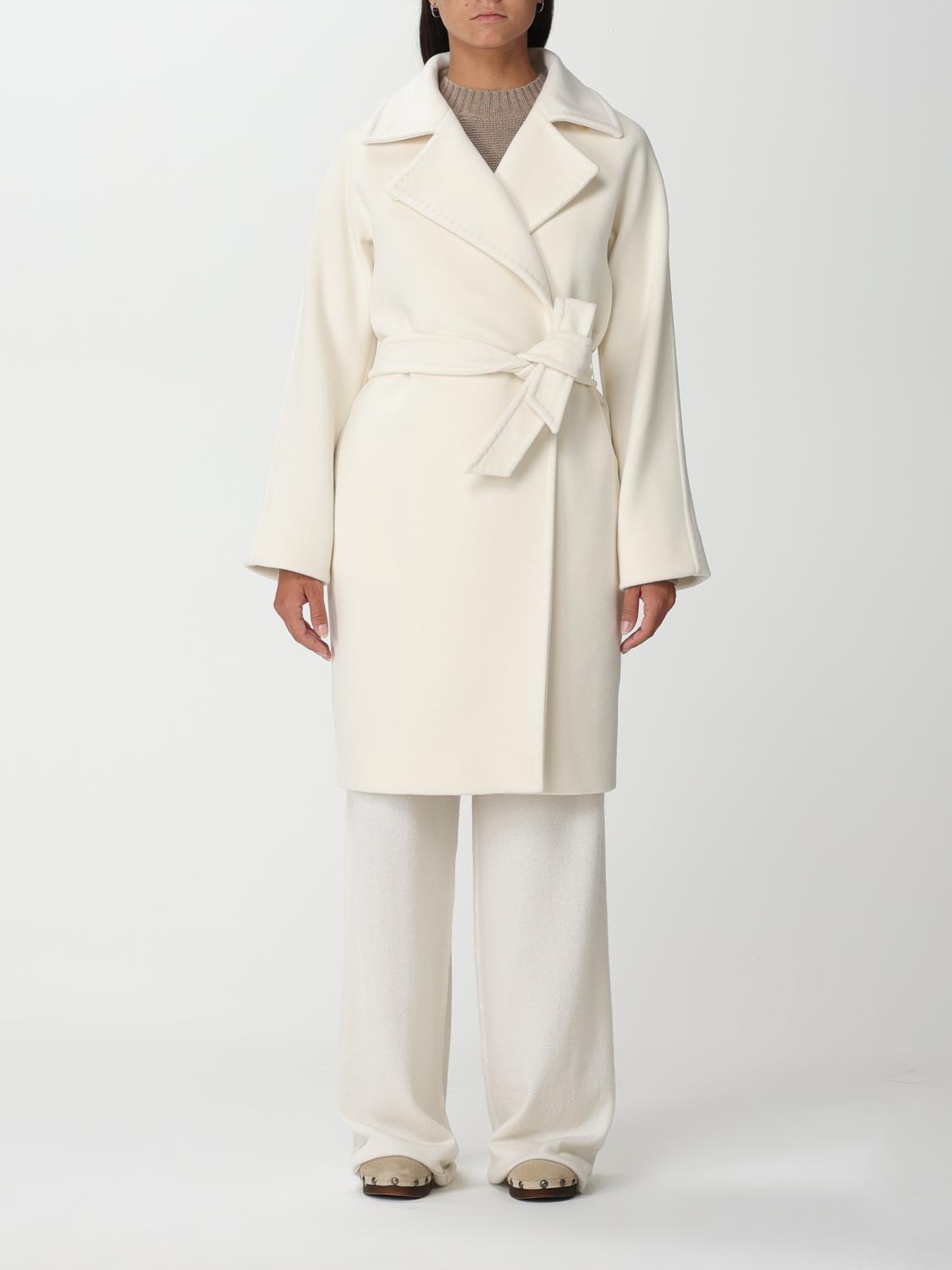 MAX MARA MANTEL: Mantel damen Max Mara, Weiß - Img 1