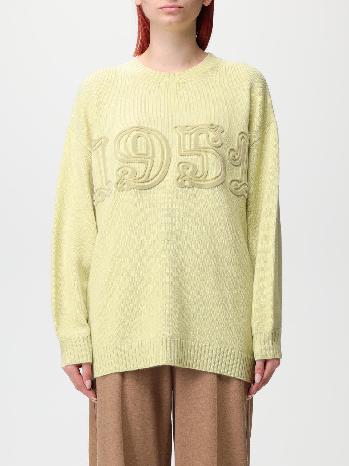 Cashmere Max Mara Yellow Sweater Max Mara Giorgio Yellow Cashmere