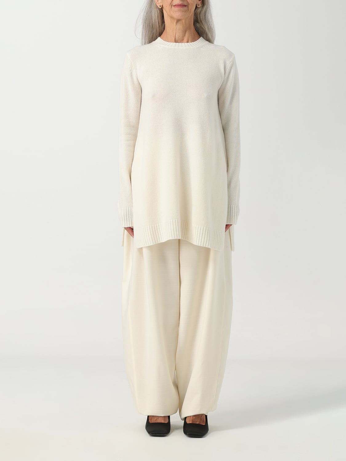 MAX MARA PULLOVER: Pullover damen Max Mara, Weiß - Img 1