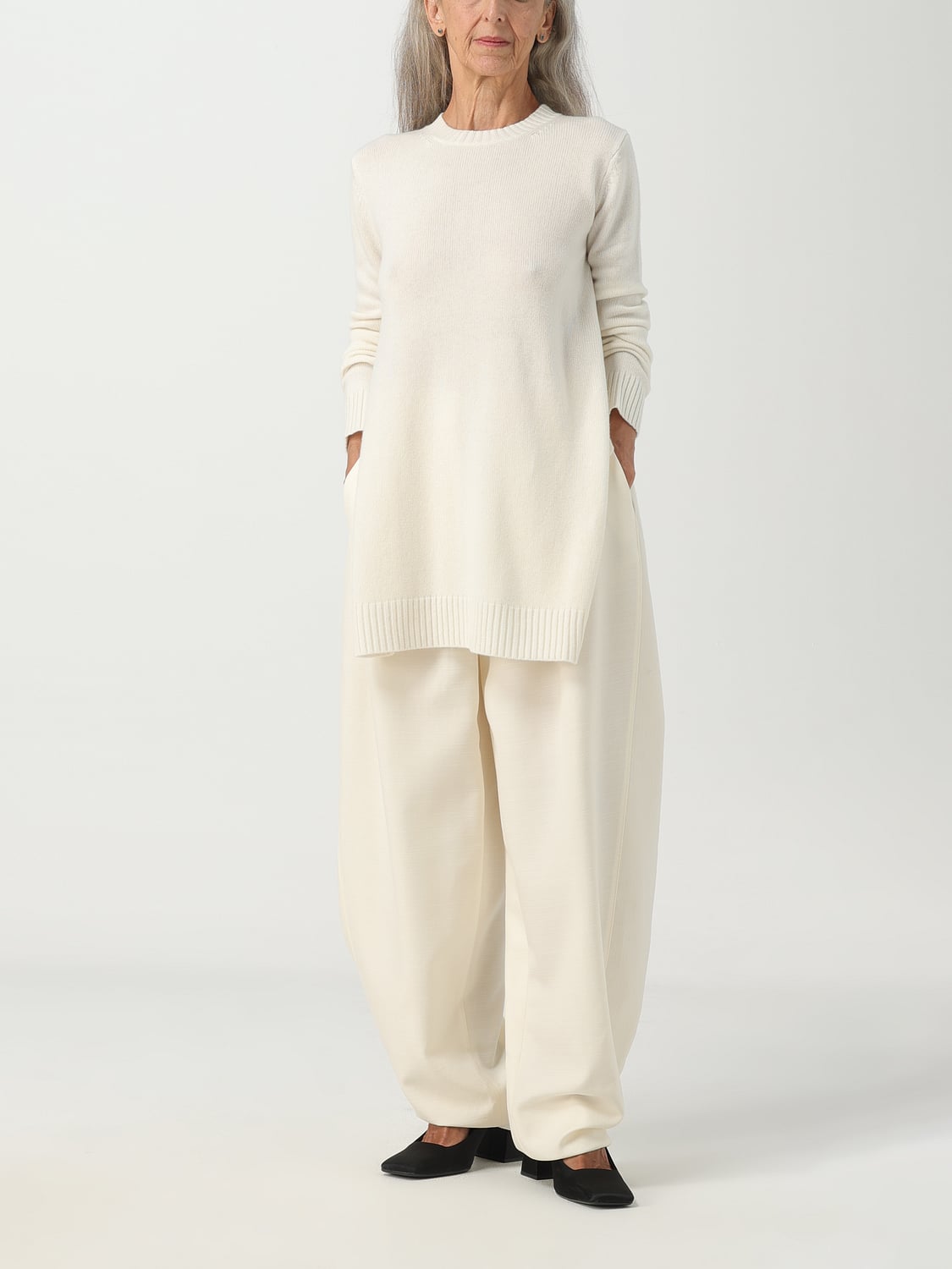 MAX MARA PULLOVER: Pullover damen Max Mara, Weiß - Img 2