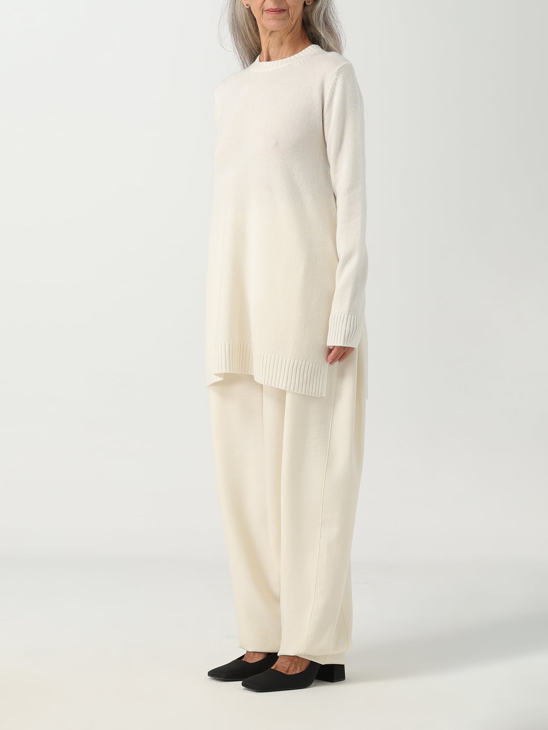 MAX MARA PULLOVER: Pullover damen Max Mara, Weiß - Img 4