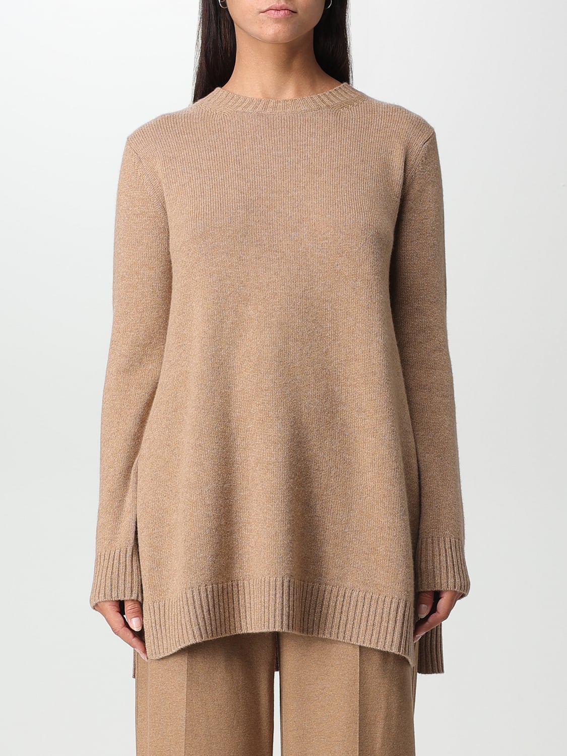 MAX MARA PULL: Pull femme Max Mara, Chameau - Img 1