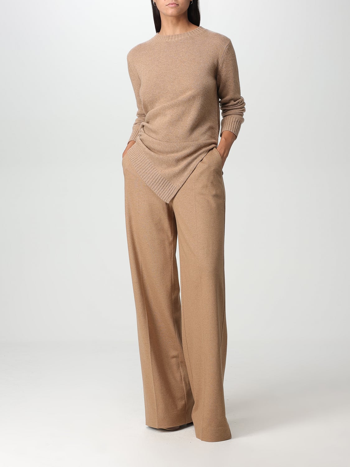 MAX MARA PULL: Pull femme Max Mara, Chameau - Img 2