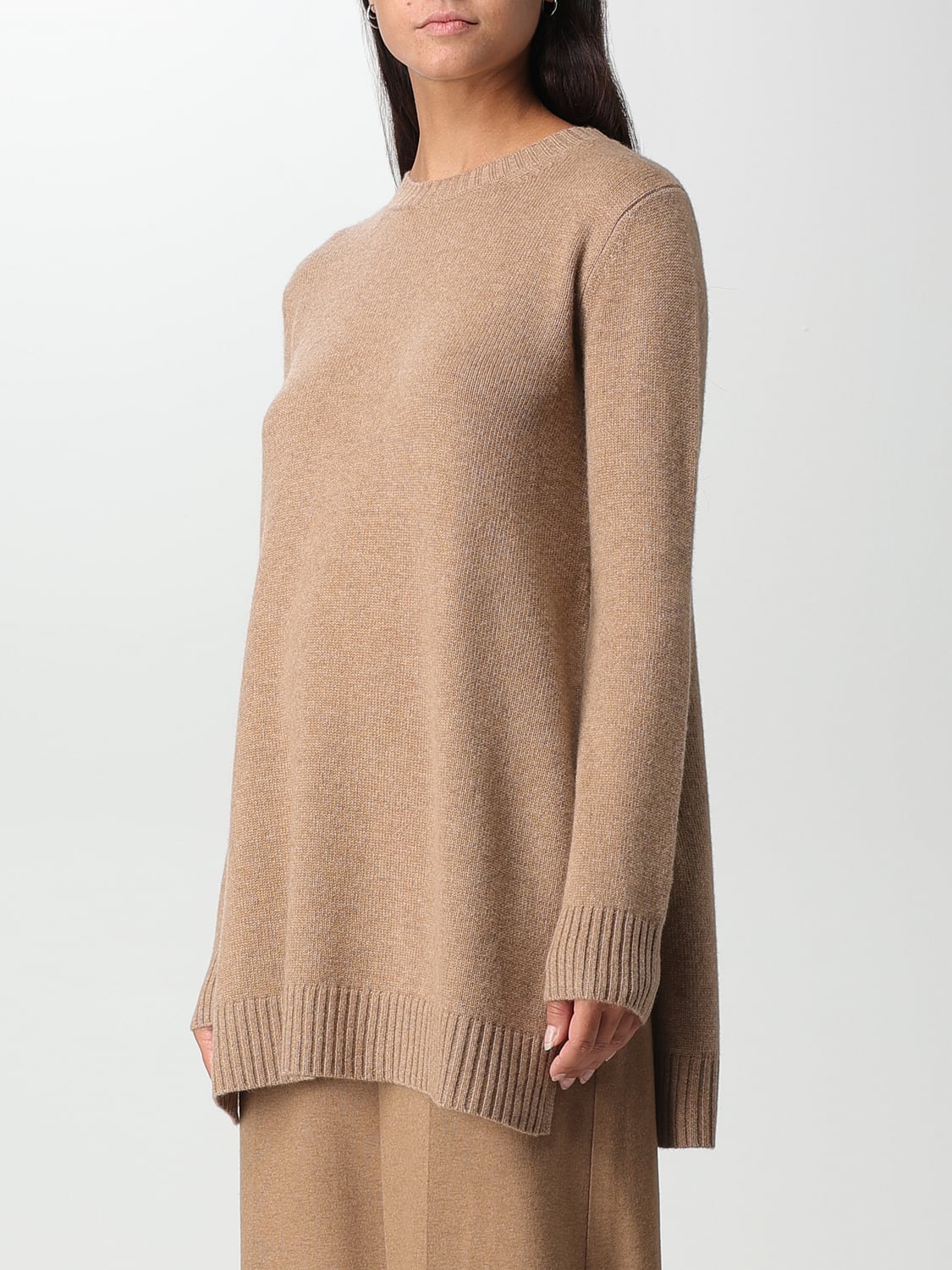 MAX MARA PULL: Pull femme Max Mara, Chameau - Img 4