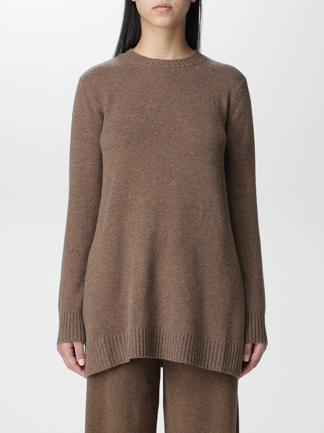 MAX MARA PULLOVER: Pullover damen Max Mara, Haselnuss - Img 1
