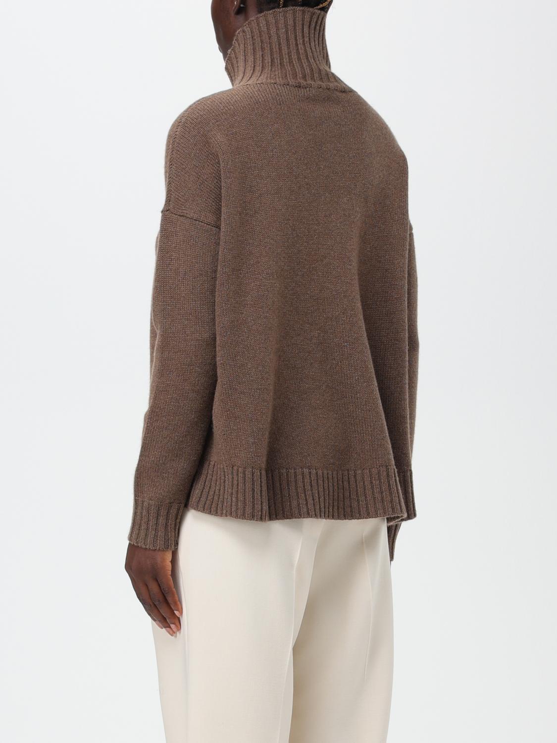 MAX MARA PULLOVER: Pullover damen Max Mara, Braun - Img 3