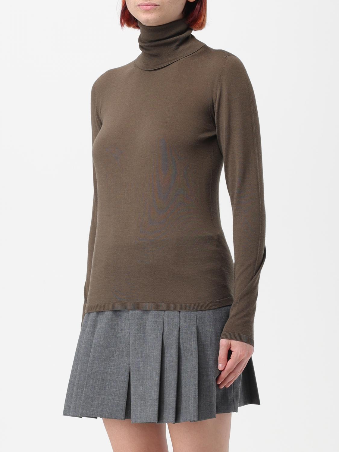 MAX MARA PULLOVER: Pullover damen Max Mara, Kaki - Img 3