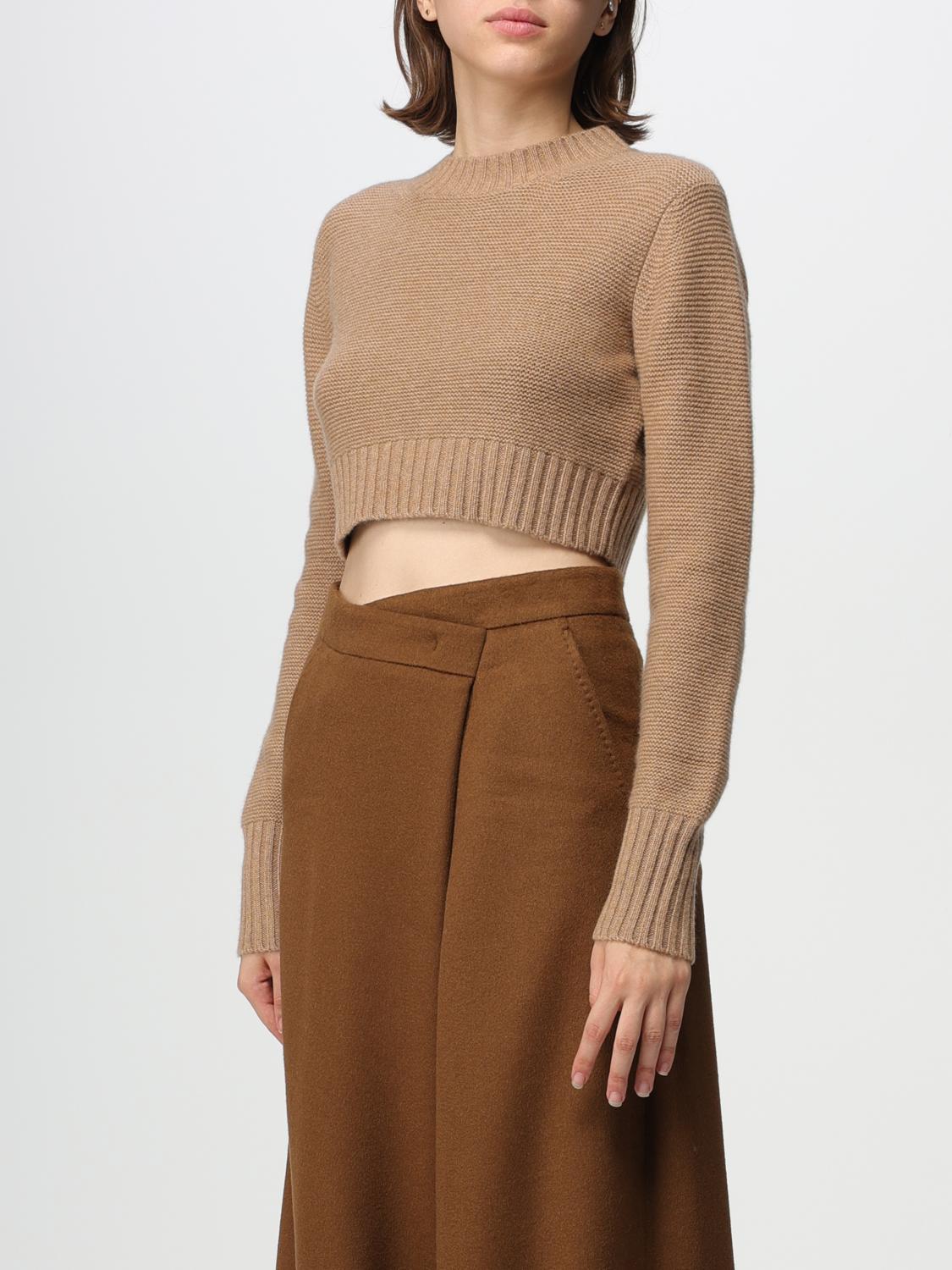 MAX MARA PULLOVER: Pullover damen Max Mara, Camel - Img 4