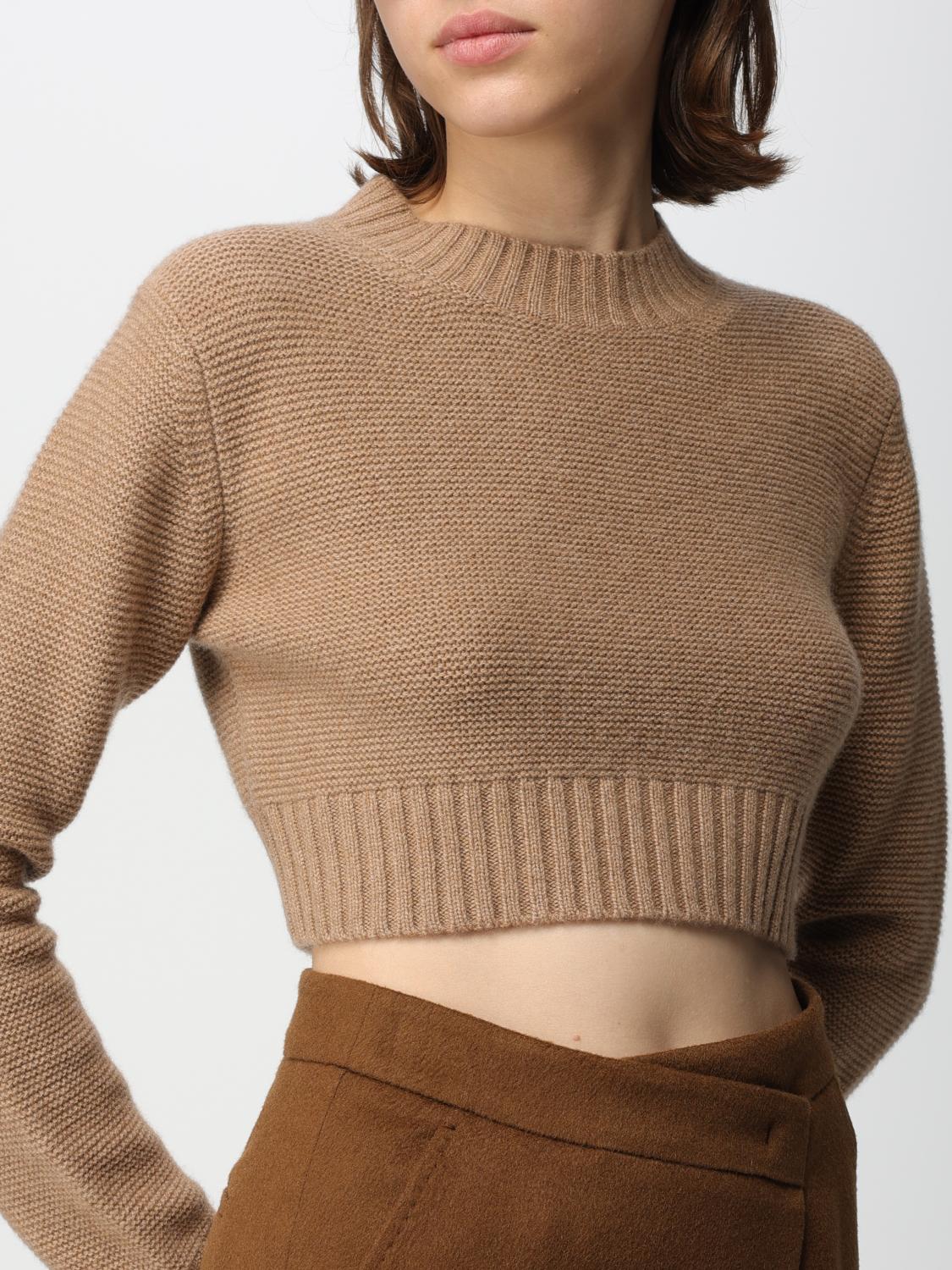 MAX MARA PULLOVER: Pullover damen Max Mara, Camel - Img 5
