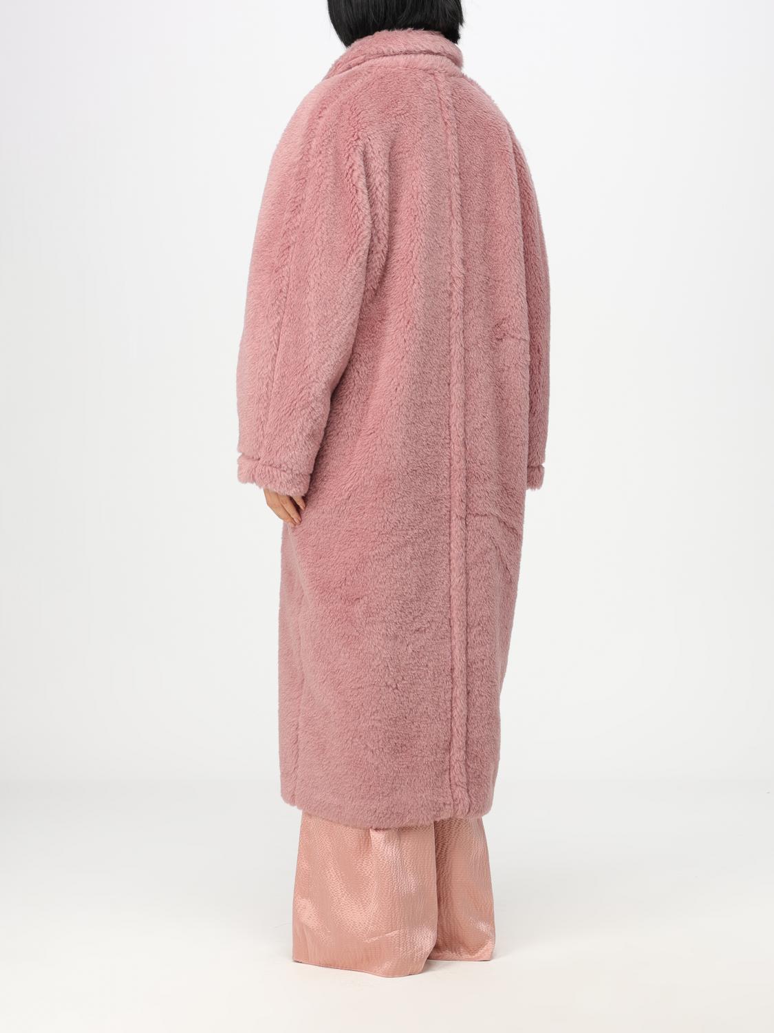 MAX MARA COAT: Max Mara coat in alpaca fur, Blue - Img 2