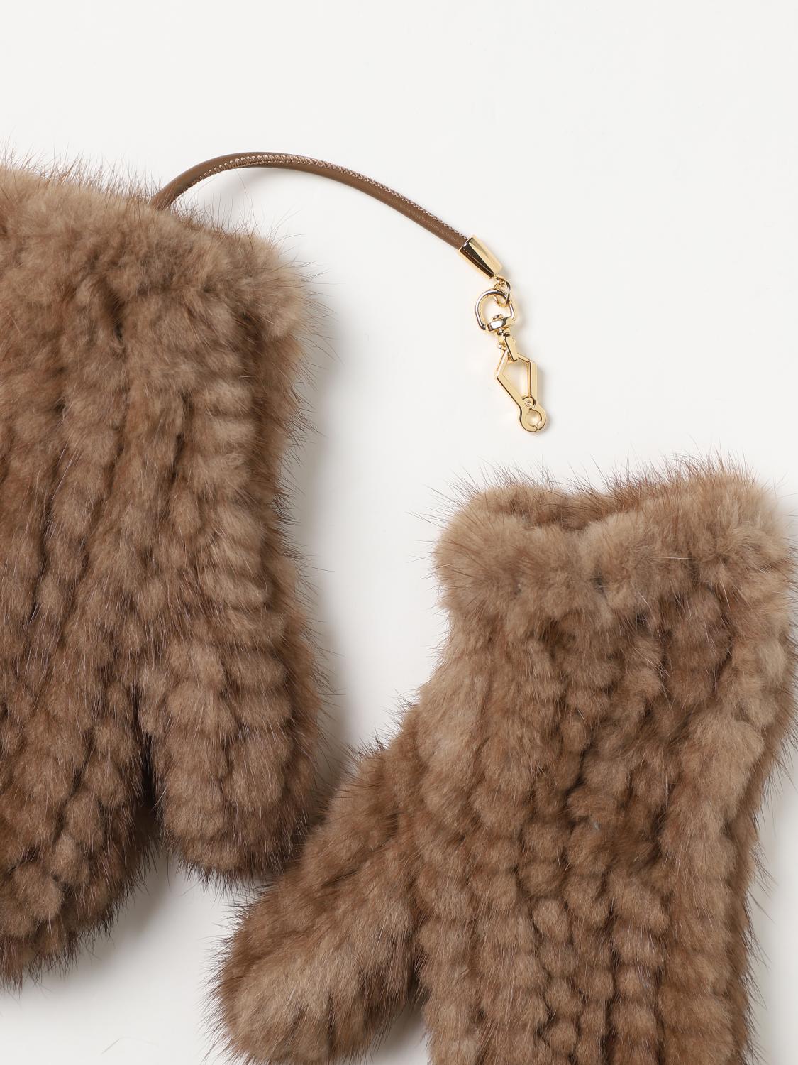 Max Mara Handschuhe damen - Camel | 2345660533600 | GIGLIO.COM