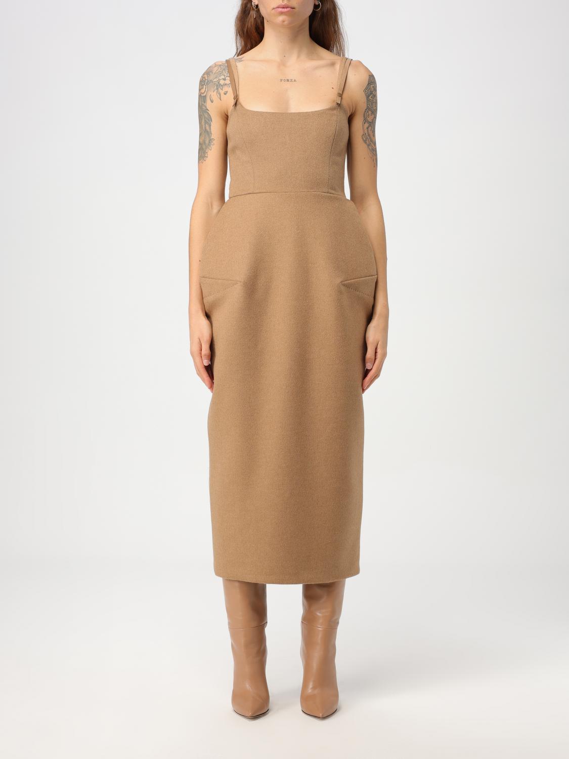 Max Mara Bea camel dress - Beige | 2312262636600 | GIGLIO.COM Max Mara Bea camel dress - Beige | 2312262636600 | GIGLIO.COM