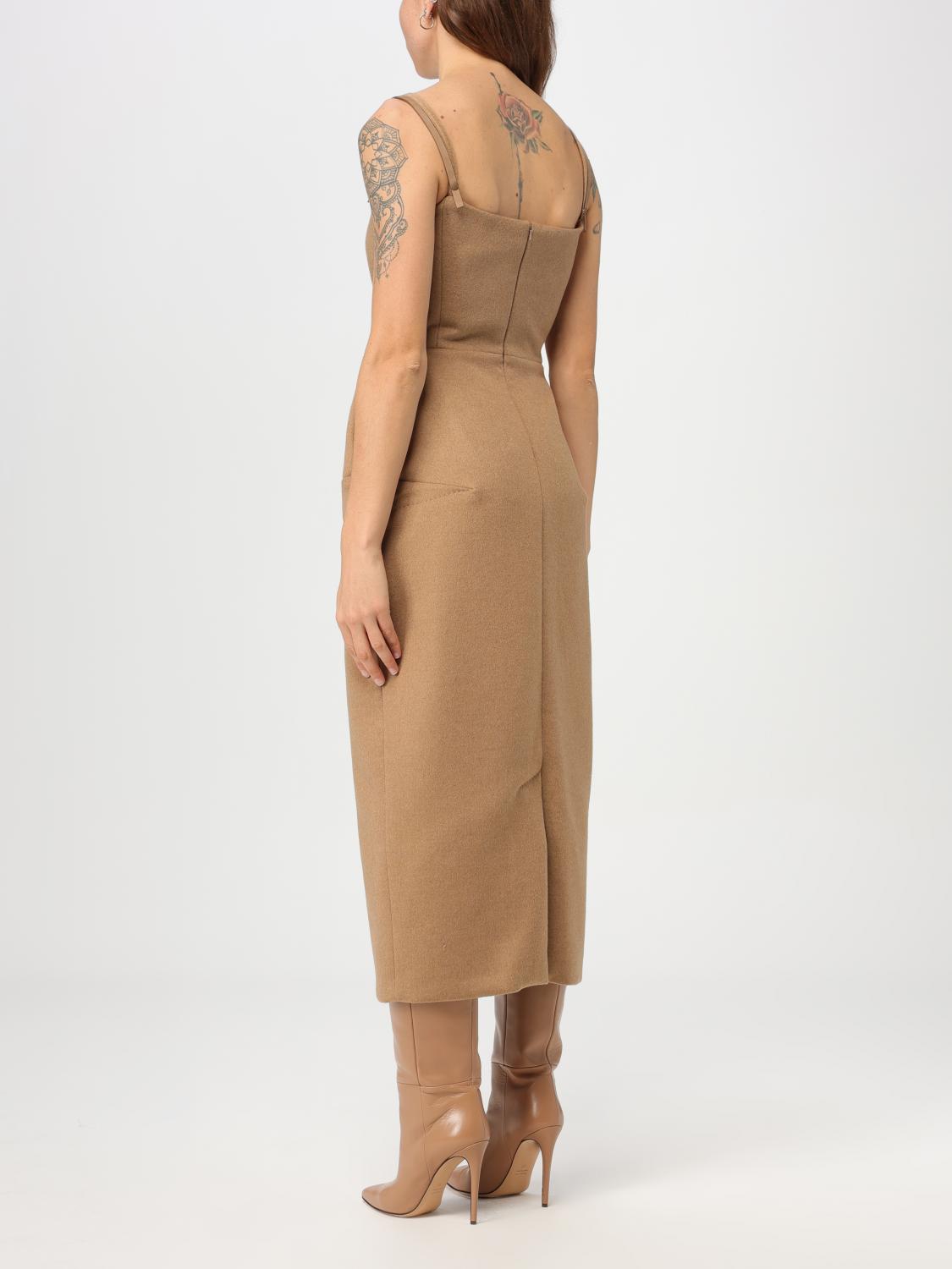 Max Mara Bea camel dress - Beige | 2312262636600 | GIGLIO.COM