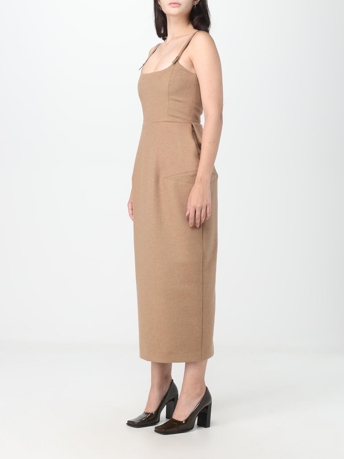 ワンピース MAX MARA Woman Dress Camel 2511221018600 032 Dresses Brown and Camel Woman | Max Mara