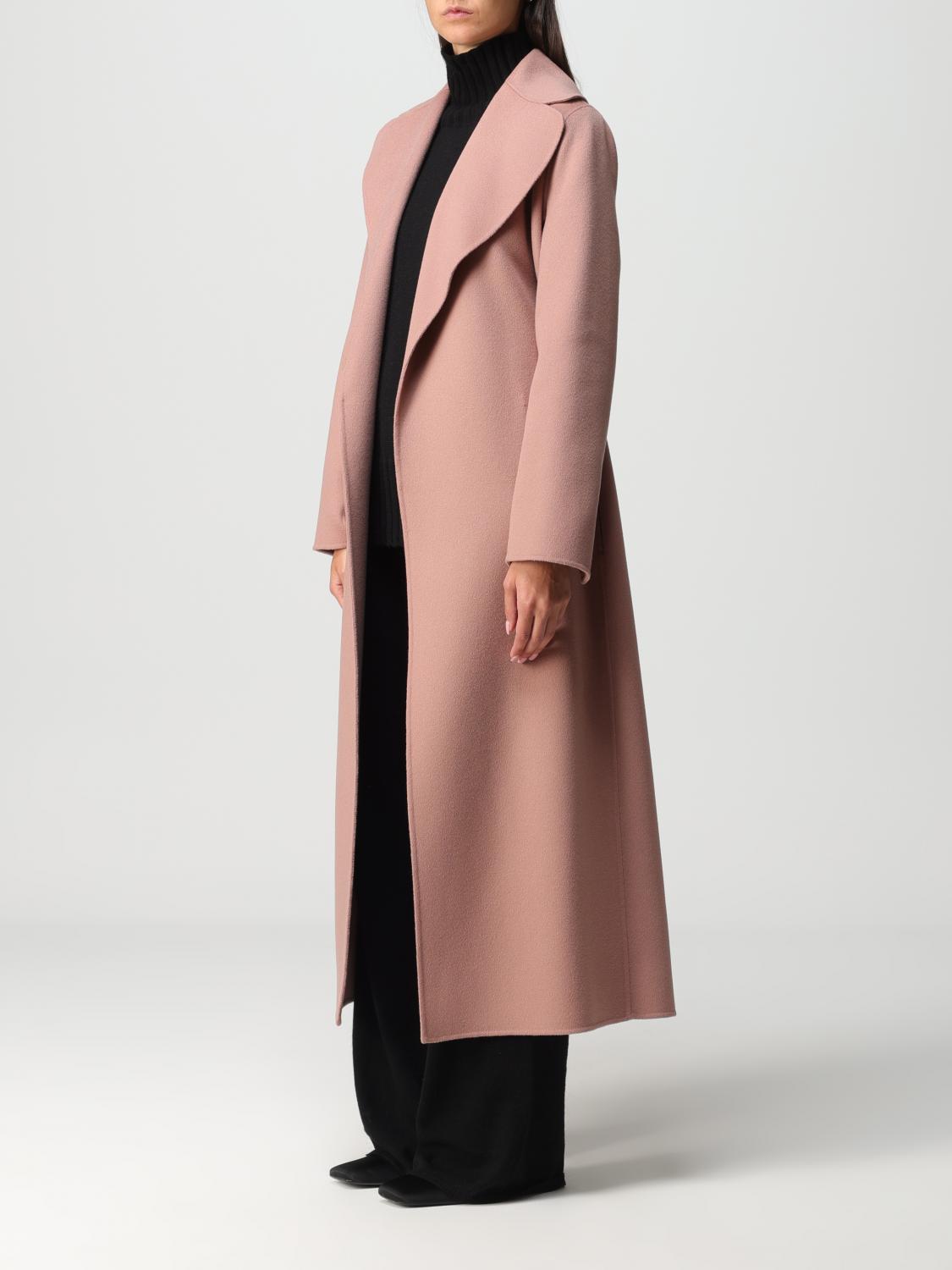 'S MAX MARA ABRIGO: Abrigo mujer S Max Mara, Rosa - Img 4