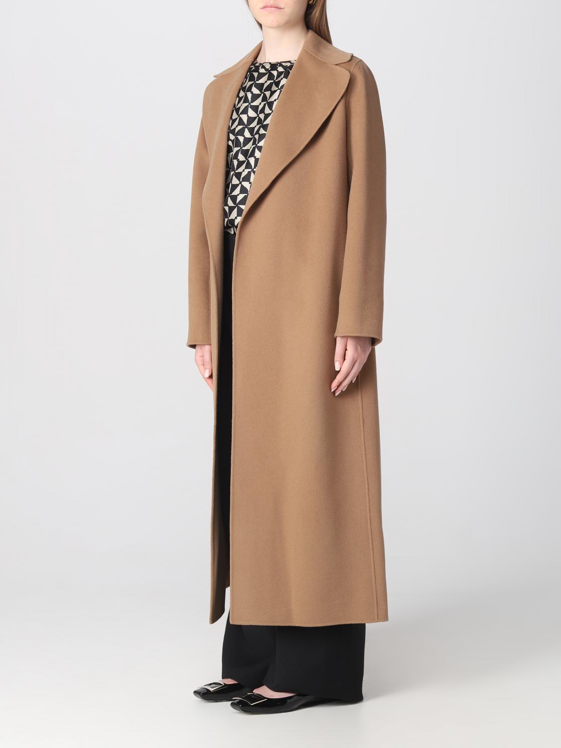 'S MAX MARA ABRIGO: Abrigo mujer S Max Mara, Camello - Img 4
