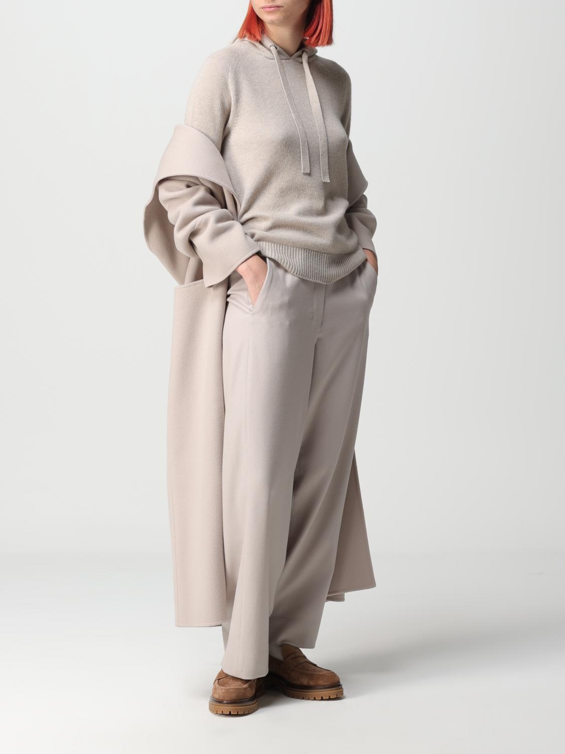 'S MAX MARA MANTEL: Mantel damen S Max Mara, Ice - Img 2