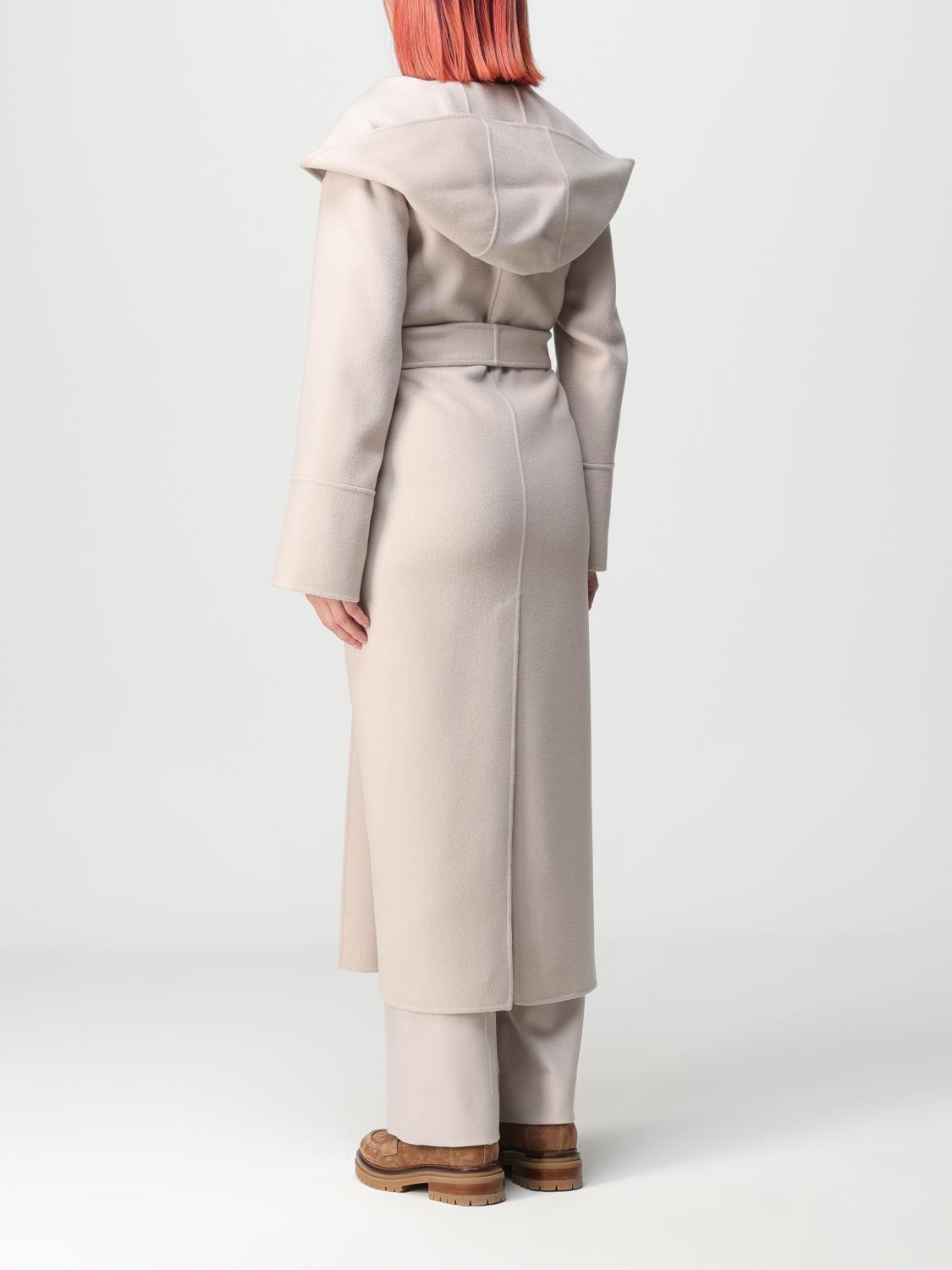 'S MAX MARA MANTEL: Mantel damen S Max Mara, Ice - Img 3