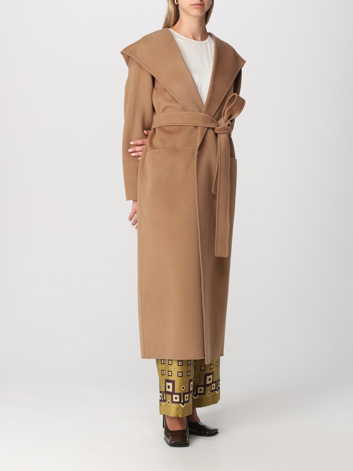 'S MAX MARA COAT: Coat woman S Max Mara, Camel - Img 2