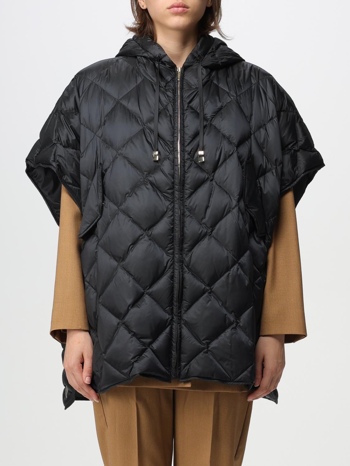 MAX MARA THE CUBE CAPE: Cape woman Max Mara The Cube, Black - Img 1