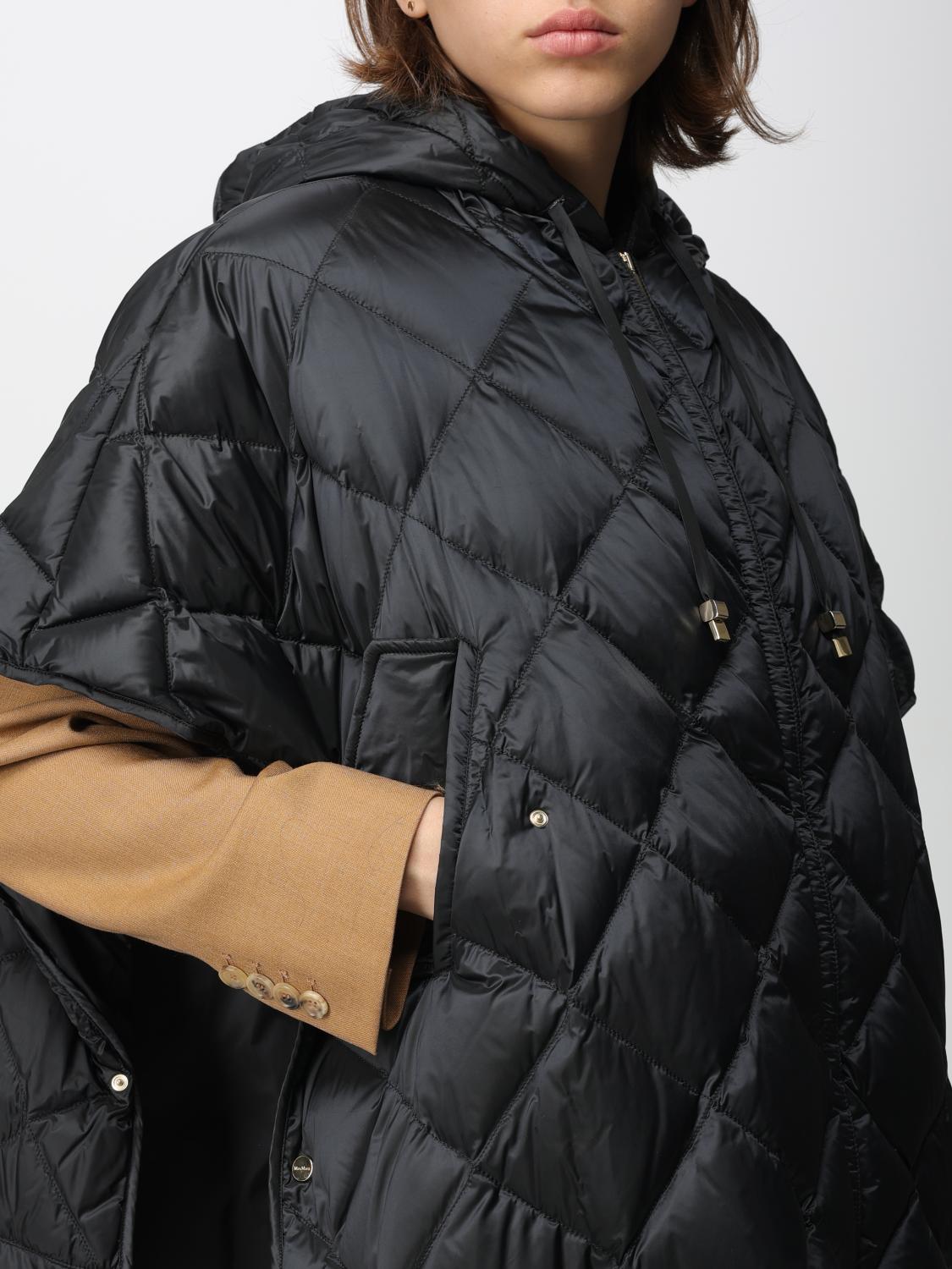 MAX MARA THE CUBE CAPE: Cape woman Max Mara The Cube, Black - Img 4