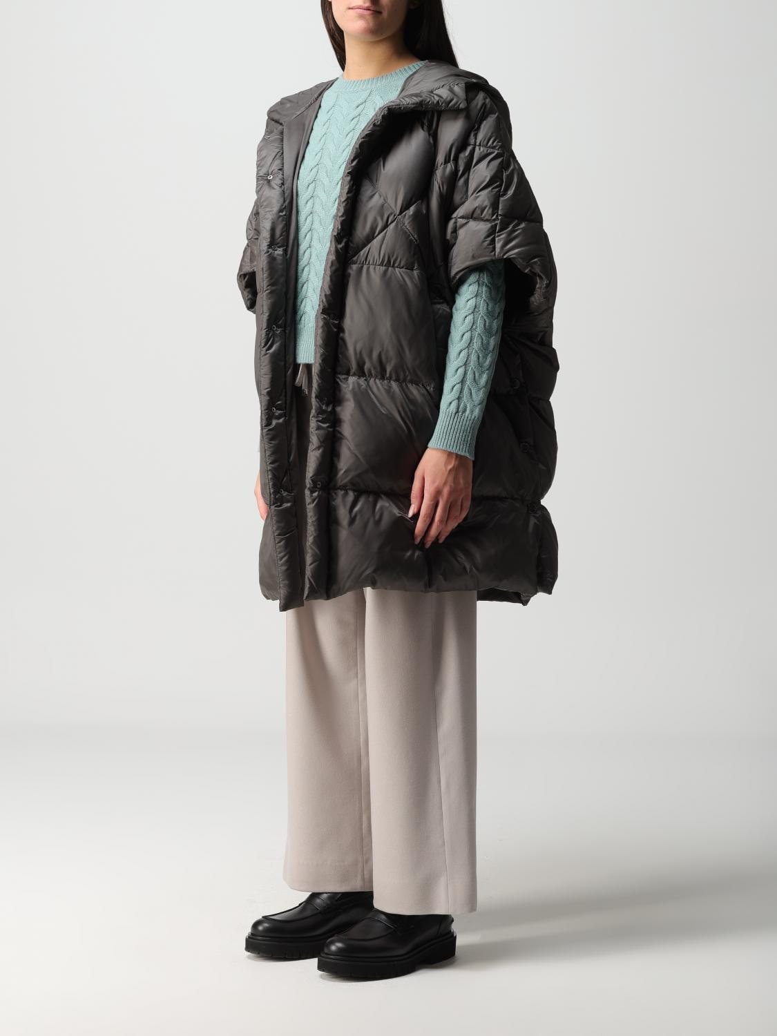 MAX MARA THE CUBE CAPA: Capa mujer Max Mara The Cube, Gris - Img 4