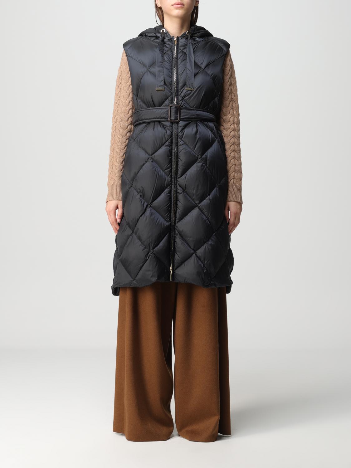 MAX MARA THE CUBE GILET: Gilet Tregil Max Mara The Cube in nylon trapuntato, Nero - Img 1