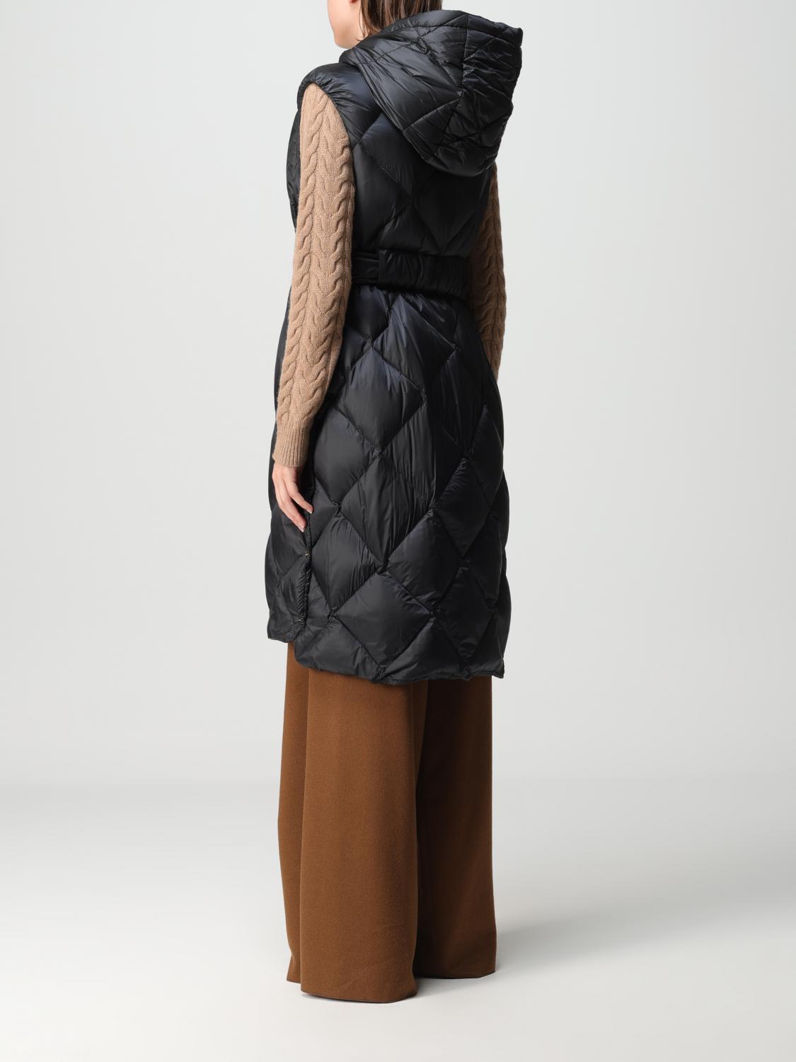 MAX MARA THE CUBE GILET: Gilet Tregil Max Mara The Cube in nylon trapuntato, Nero - Img 3